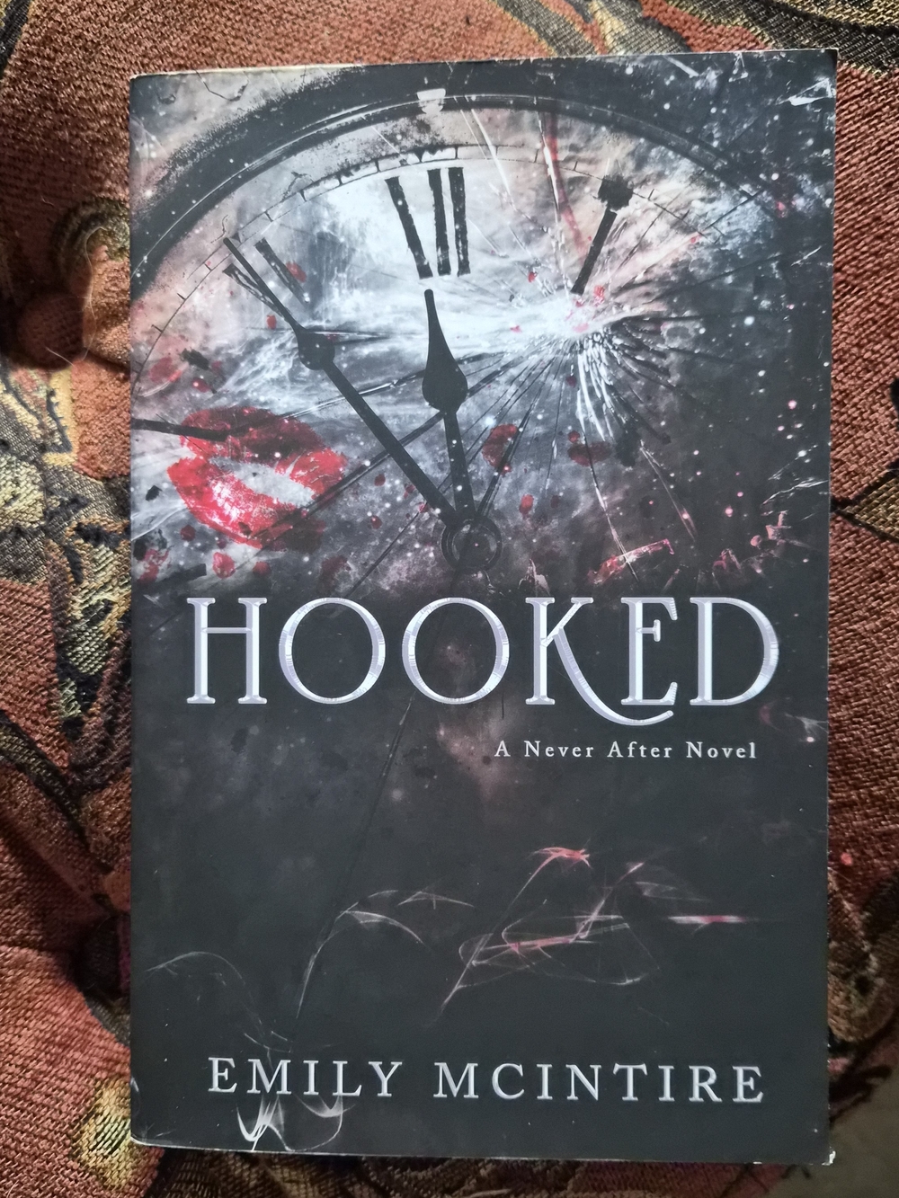 Hooked by Emily Mcintire - Dark Clockbook Cover